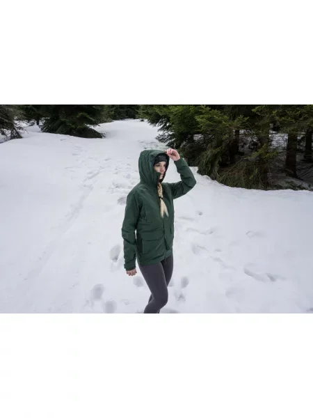 Gyerek kabát Husky fekete