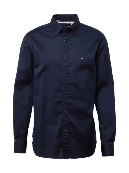 Tommy Hilfiger Košulja Core Flex Poplin tamnoplava