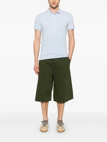 Polo Polo Ralph Lauren cu dungi cu broderie albastru