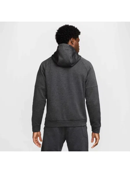 Bluza z kapturem Nike fitness szara