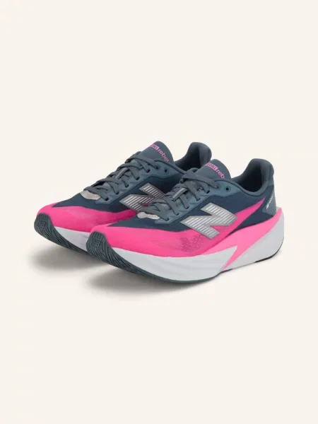 New Balance Běžecké Boty Fuelcell Rebel neonově růžová / tmavě šedá modré