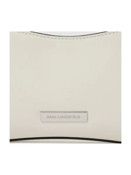 Geanta crossbody Karl Lagerfeld alb