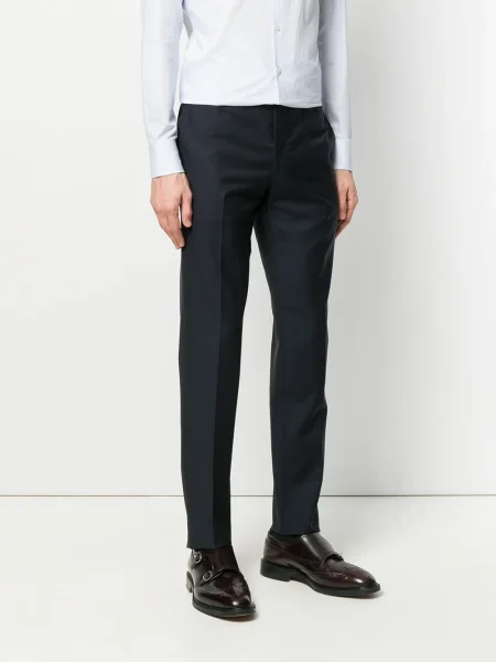 Kalhoty Dell'oglio modré