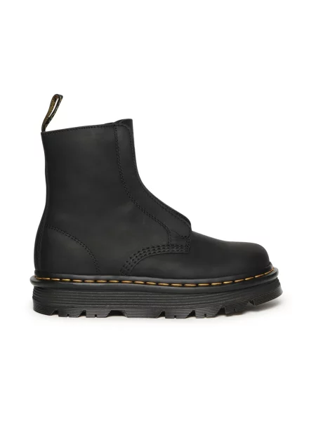 Botki Dr. Martens skórzane czarne