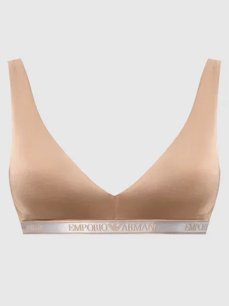 Бюстгальтер Emporio Armani бежевий