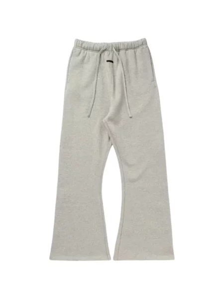 Pantaloni Fear Of God evazate alergare cu cordon gri