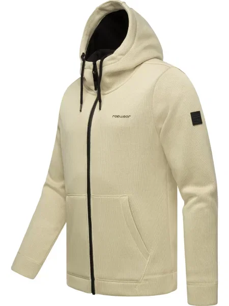 Ragwear Hanorac Fabian ecru negru