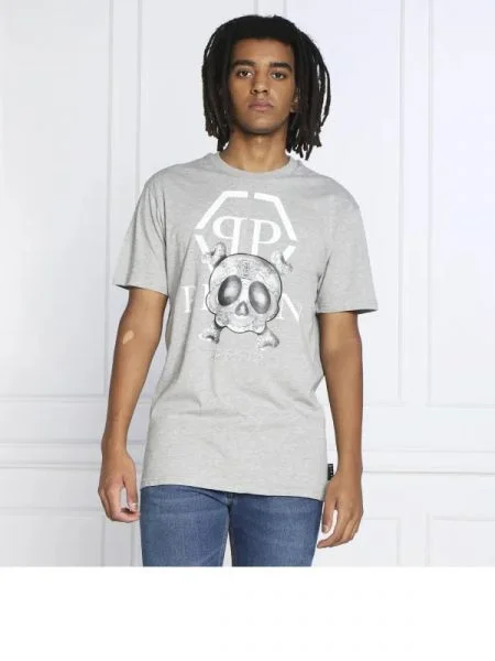 Philipp Plein Tricou gri