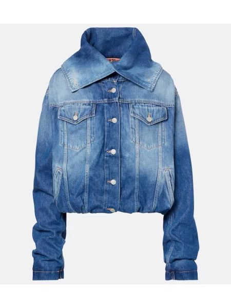 Geacă de blugi Acne Studios albastru