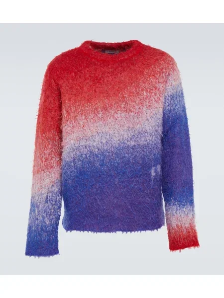 Pulover Erl cu gradient de mohair