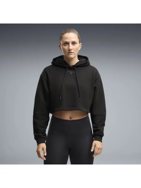 Gruba bluza z kapturem PUMA x HYROX OdzieÅ¼ S czarny