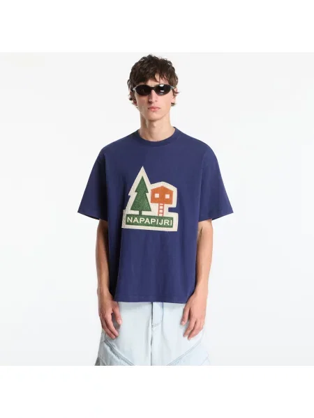 Tricou Napapijri S-Trahus T-Shirt Naval Academy M