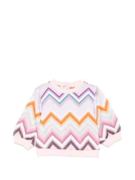 Bluza dziecięca Missoni różowa