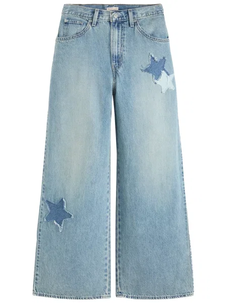 LEVI'S ® Džínsy CINCH BAGGY denim / pastelovo / svetlomodrá modrá