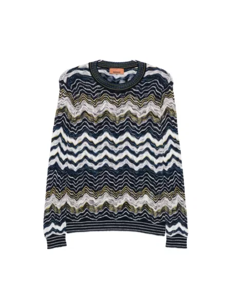 Sweter Missoni niebieski