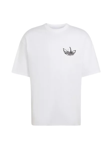 Πουκάμισο Adidas Originals λευκό