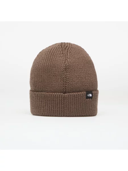 Шапка The North Face TNF Logo Box Cuffed Beanie Smokey Grey Universal сиво
