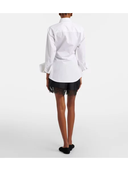 Pantaloni scurți Róhe de mătase negru