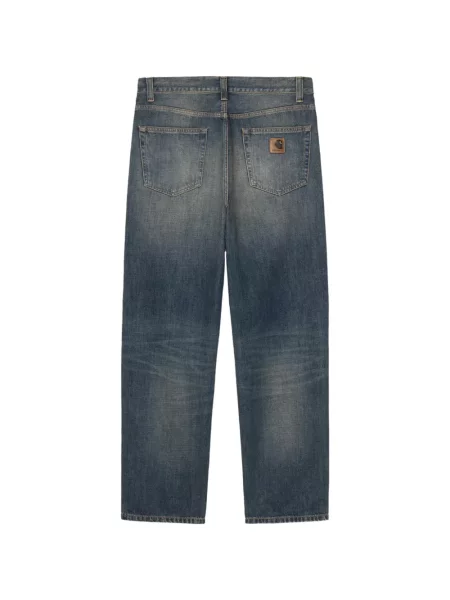 Pantaloni Carhartt Wip albastru