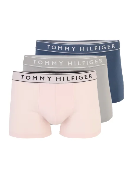 Tommy Hilfiger Underwear Boksarice mornarska / dimno-siva / roza siva