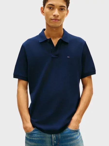 Поло Tommy Jeans синее
