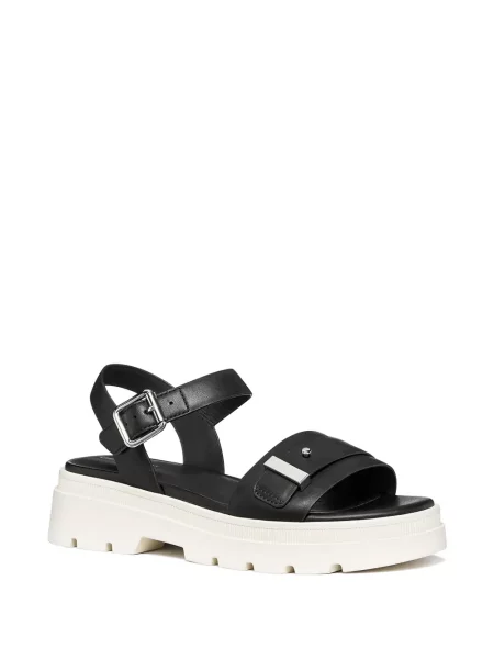 Sandale Geox cu cataramă chunky negru