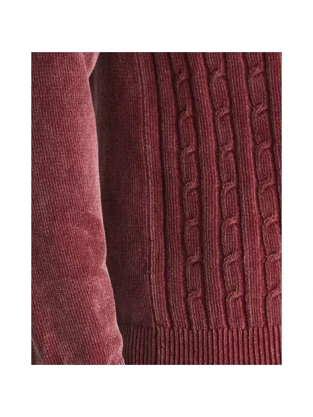 Dzianinowy sweter Peuterey czerwony