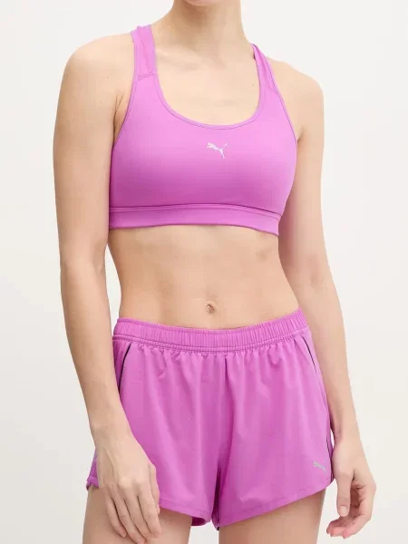 Puma Běžecké šortky Velocity fialové