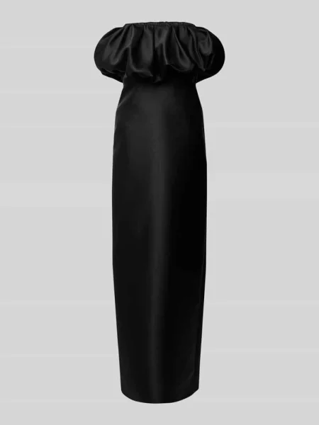 Sukienka wieczorowa z rozcięciem model ‘ALSSACE’ Vera Wang Bride czarna