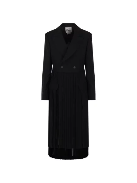 Rochie Comme Des Garçons plisată de costum negru