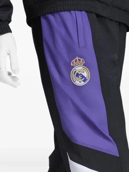 Pantaloni Adidas alergare alb