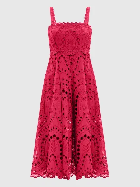 Сукня міді Glimmer Charo Ruiz рожева