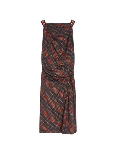 Rochie Dries Van Noten drapată negru
