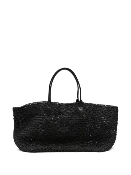 Shopper táska Vivienne Westwood fekete