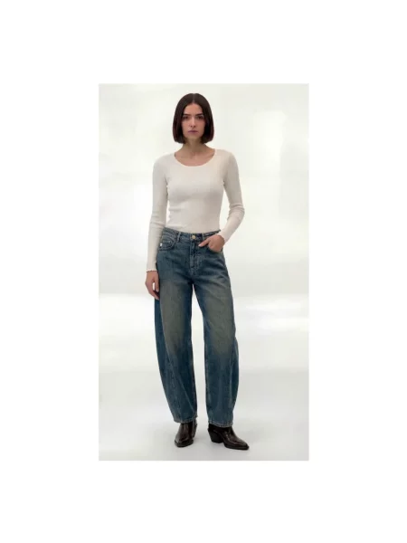 Jeansy Goldgarn Denim niebieskie