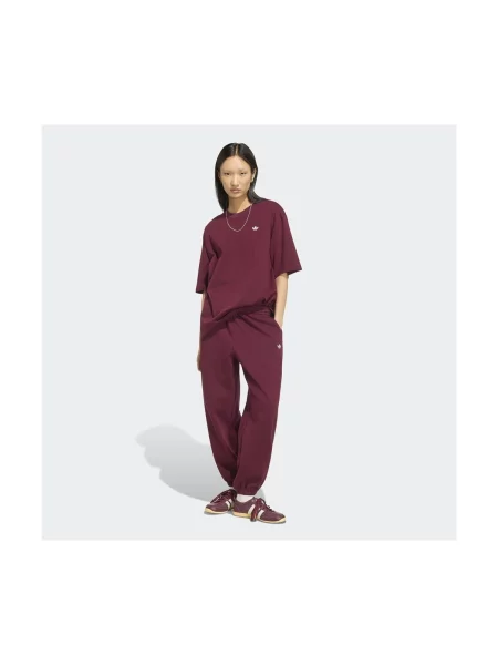 Póló adidas Ess Tee Os Maroon S fehér