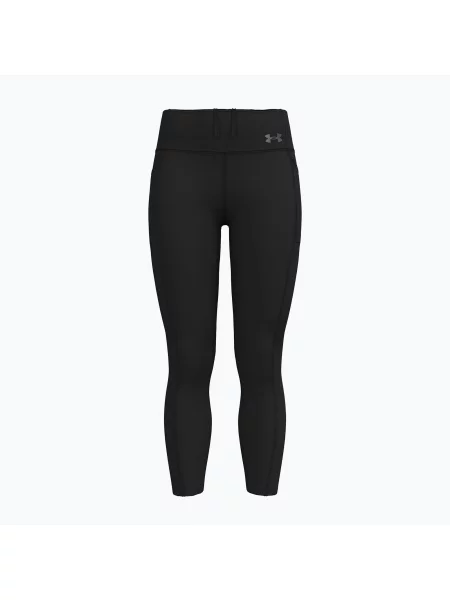 Legginsy do biegania Under Armour Velociti Ankle black/black/metallic silver czarne