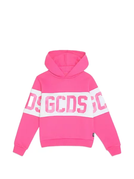 Bluza z kapturem dziecięca Gcds różowa