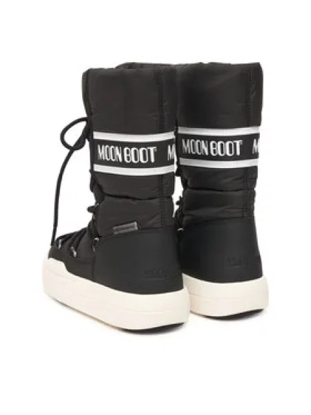Moon Boot Sniego batai Jr Park Tube Lace wp S juoda