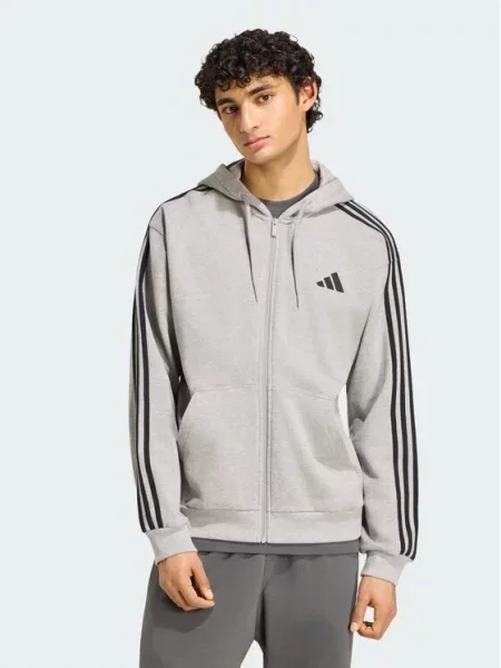 Adidas Hanorac Essentials French Terry gri
