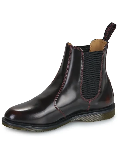 Členkové topánky Dr. Martens vínová
