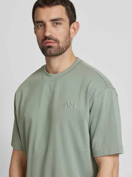 T-shirt z detalem z logo Antony Morato