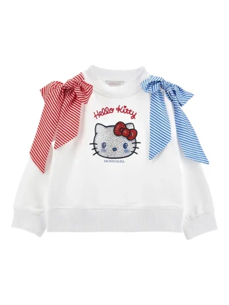 Bluza dziecięca Monnalisa biała