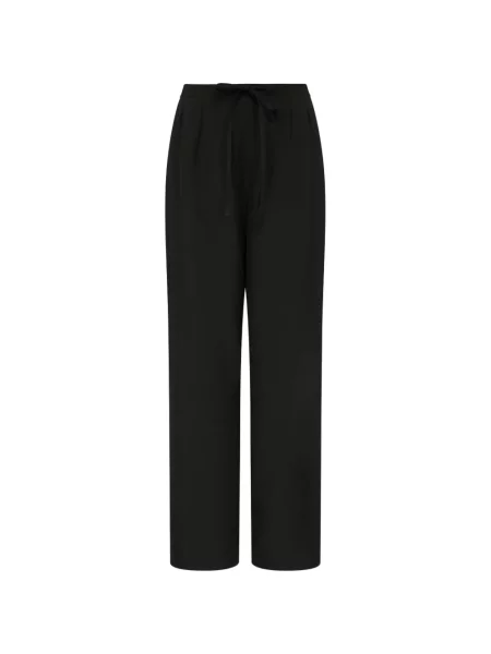 Pantaloni Loulou De Saison cu cordon negru