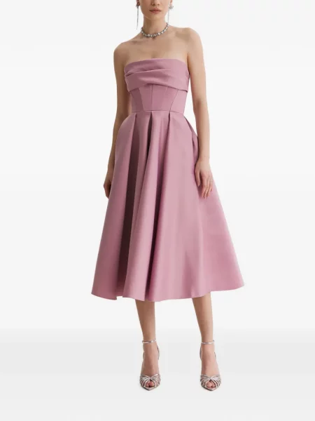Rochie Framboise fără bretele roz