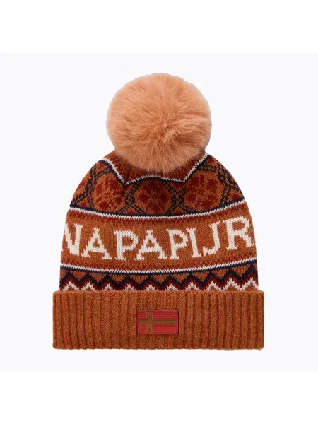 Czapka Napapijri Souisa brązowy