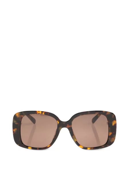Ochelari de soare Tory Burch cu imprimeu geometric maro