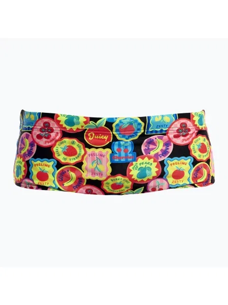 Boxeri de înot pentru bărbați Funky Trunks Sidewinder Trunks berry good