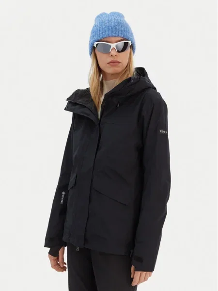 Roxy Скиорско яке Gore-Tex Stormday Tailored Fit черен