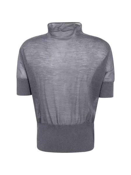 Scurt tricou Paloma Wool de lână gri